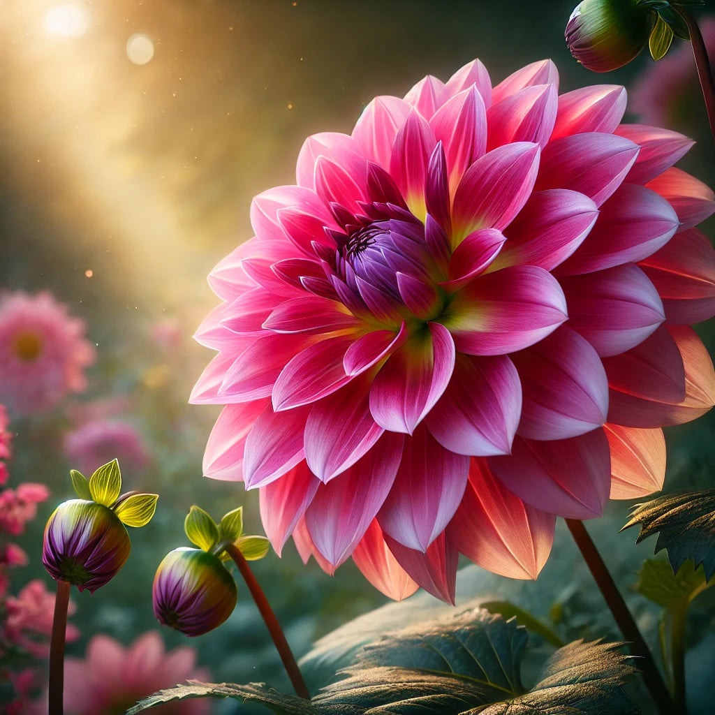 Dahlia Border Melody Allegro 1-pakning